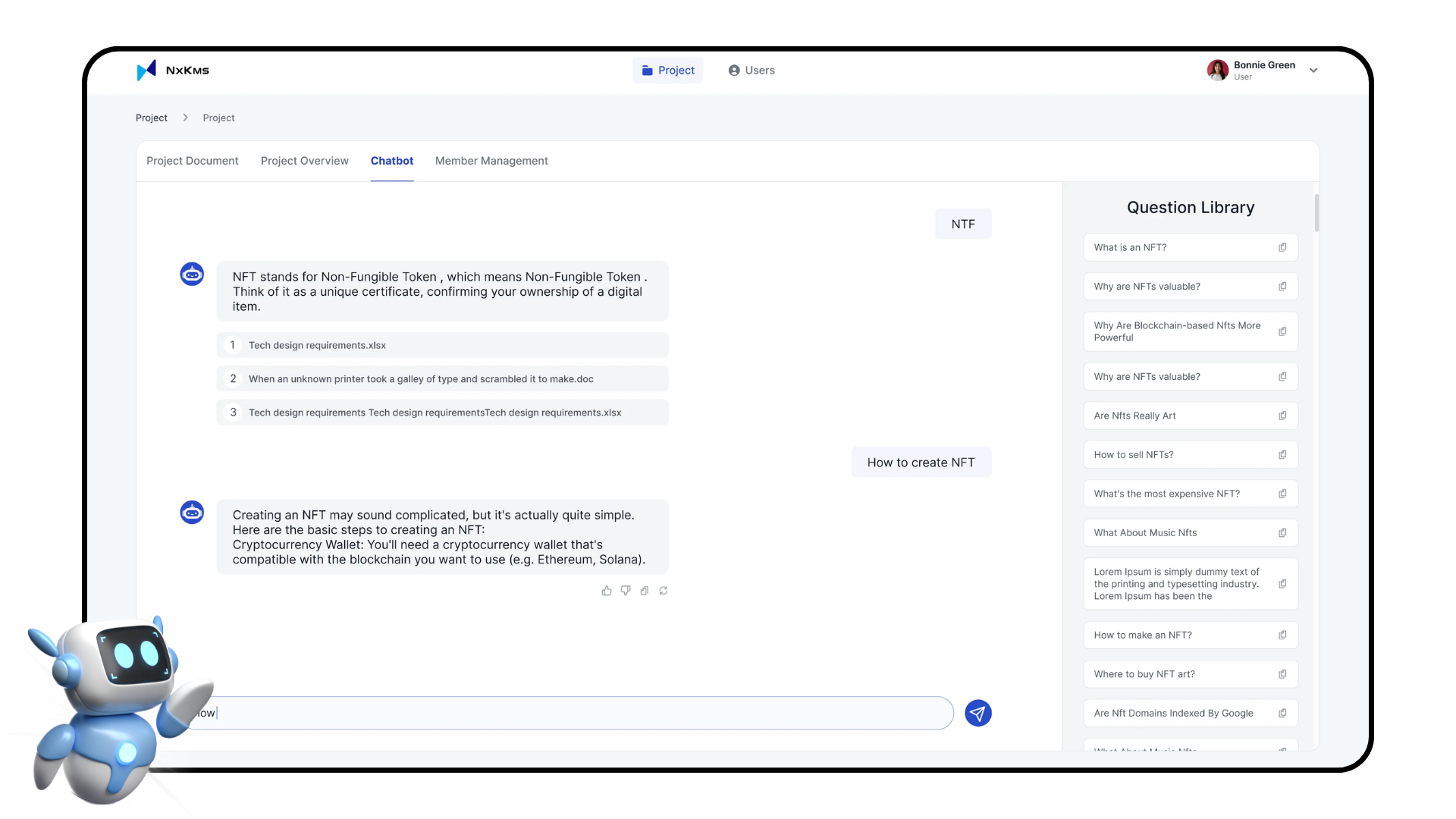 NxKMS: AI Knowledge System for Smarter Information Management